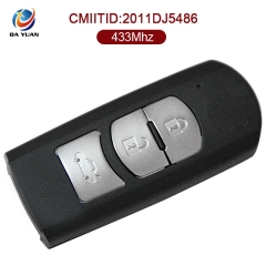 AK026016  New Arrival for Mazda Smart Key 433MHz Model:SKE13E-01