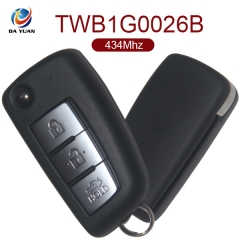 AK027037 for Nissan Flip Key 3 Button 434MHz PCF7936 TWB1G0026B  2014DJ3713 647G23