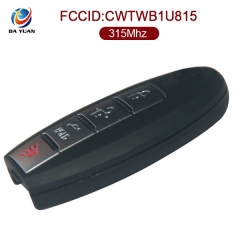 AK027039 Original for Nissan Sunny Smart Key 3+1 Button 315MHz PCF7952 CWTWB1U815