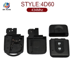 AK027023 for Nissan Micra Note X-Trail Tiida Smart Remote Key 2 Button 433MHz 4D60 285E3-AX605 / 285E3-BC00A