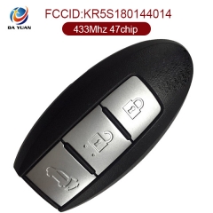 AK027028 Original for Nissan Pathfinder Smart Key 3 Button 433MHz 47 Chip