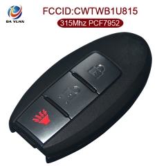 AK027040 for Nissan TIIDA Smart Key 2+1 Button 315MHz PCF7952 CWTWB1U815
