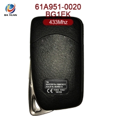 AK052008 Original for Lexus Smart Card 3+1 Button 433MHz 61A951-0020  BG1EK