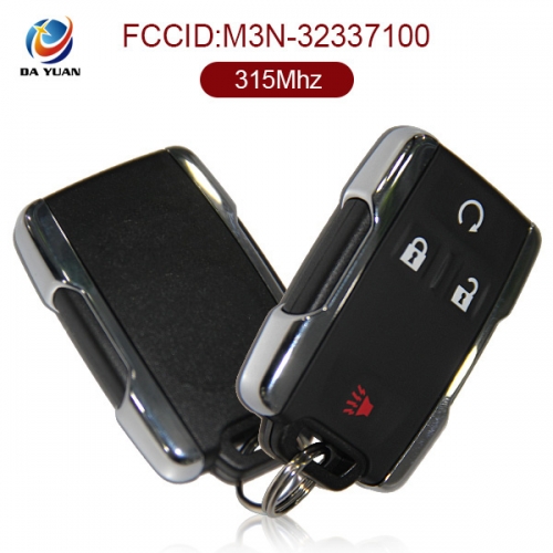 AK014031 for Chevrolet Silverado Remote Start Keyless Key 3+1 Button 315MHz M3N-32337100 13577770