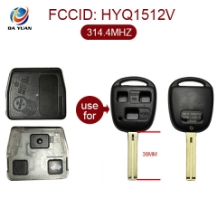 AK052014 for Lexus 3 Button Remote 314.4MHz 4C Chip 24090(HYQ1512V)