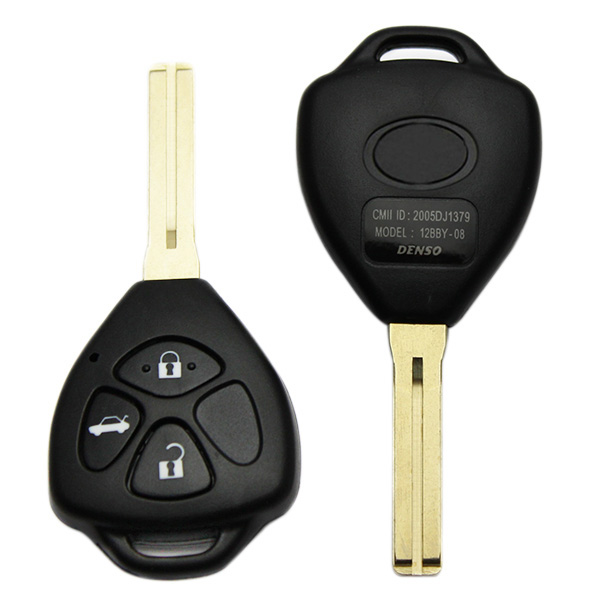 AS007024 Remote Key Shell for Toyota 3 button Toy48