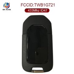 AK003075 For Honda Accord 3 button  Remote Control Folding With A Type TWB1G721 433Mhz  ID47