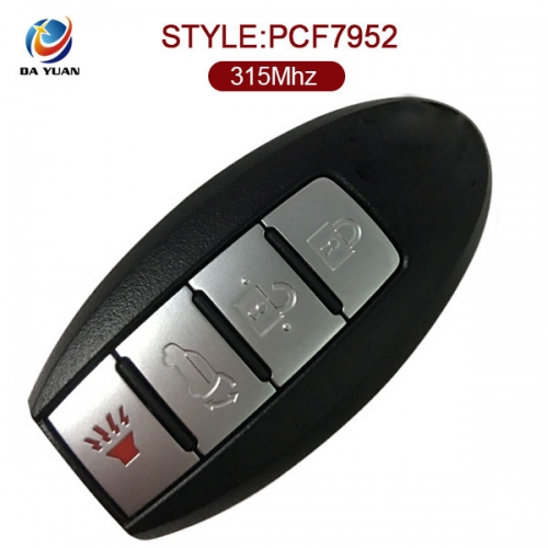 AK027038 for Nissan Murano Smart Key 3+1 Button 315MHz PCF7952 KR55WK49622 285E3-1AA5B