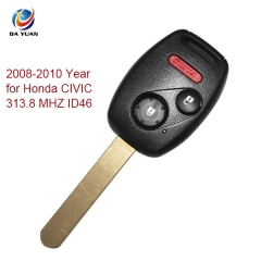 AK003042 2008-2010  for Honda CIVIC Remote Key 2+1 Button 313.8 MHZ ID46