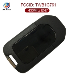 AK003079 For Honda Accord 2 button Remote Control Folding  with G Type TWB1G761 433Mhz  ID47