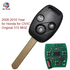 AK003051 2008-2010 for Honda CIVIC Original Remote Key 3 Button 315 MHZ