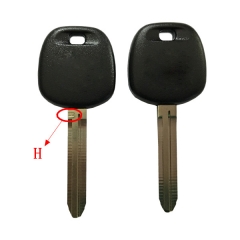 AK007096 Transponder key with Toyota H Chip 128Bit