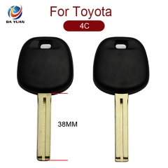 AK007028 for Toyota Transponder Key(laser blade) 4C chip Inside