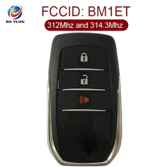 AK007089 for Toyota Fortuner 2+1button smart card(Tokai Riki) BM1ET 312Mhz and 314.3Mhz