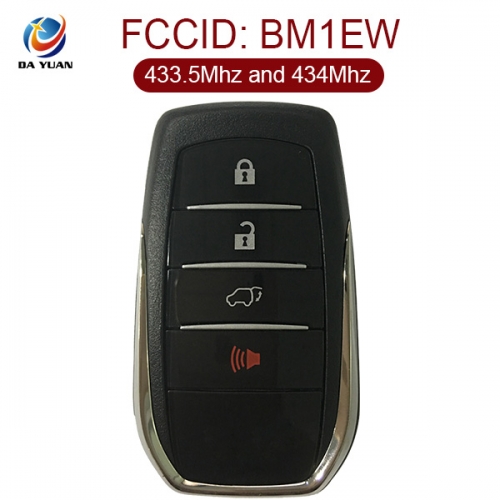 AK007090 for Fortuner 3+1 button smart card(Tokai Riki) 433.5Mhz and 434Mhz BM1EW