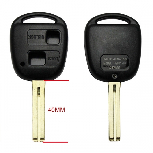 AS052003 for Lexus 2  Buttons  Remote key shell toy48 40mm