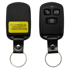 AS051025 for KIA 3 Button split remote control key shell