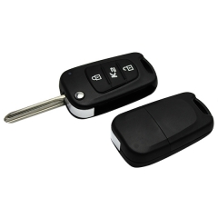 AS051017 for KIA K2 3 Button Flip remote control Key Shell