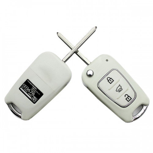 AS051015 for KIA 3 Button Flip remote control Key Shell
