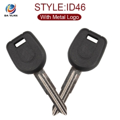 AK011003 for Mitsubishi Transponder key ID46 MIT8 Left With Metal Logo