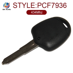 AK011020 For Mitsubishi Outlander 2button after market 434MHZ PCF7936 right blade