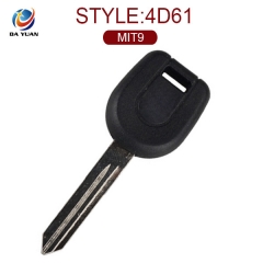 AK011006 for Mitsubishi Transponder Key 4D61 MIT9 With Engraved Logo