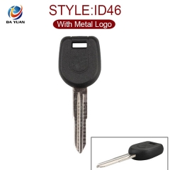 AK011003 for Mitsubishi Transponder key ID46 MIT8 Left With Metal Logo