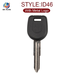 AK011003 for Mitsubishi Transponder key ID46 MIT8 Left With Metal Logo