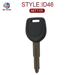 AK011004 for Mitsubishi Transponder Key ID46 MIT11R Right With Metal Logo