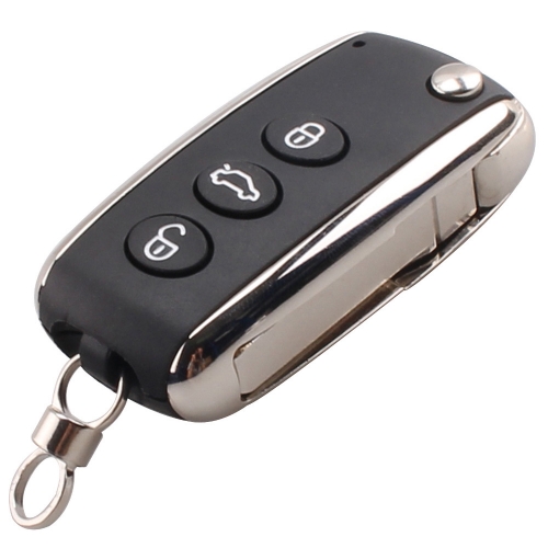 AS012001 Replacement New 3 Button Key Remote Blank Case Shell Cover Fob For Bentley Replacement Remote Key
