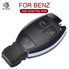 AS002028  Smart Key Shell (With Board Plastic) For Benz 2010 3 Button with battery board