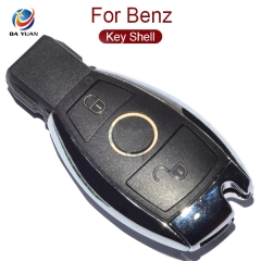 AS002023 Smart car key remote keyless entry blank shell case cover 2 button for Mercedes Benz