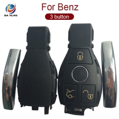 AS002025 For Benz 3 Button Smart Key shell NO battery board