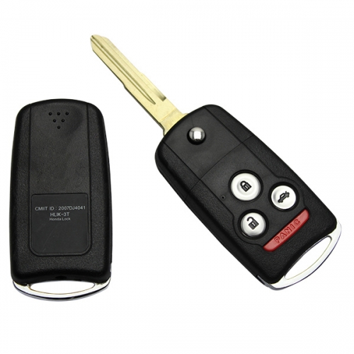 AS003069 flip Remote Key Shell 3+1 buttons for Honda