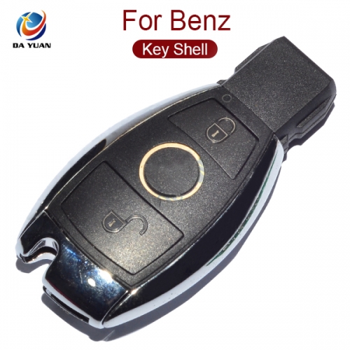 AS002023 Smart car key remote keyless entry blank shell case cover 2 button for Mercedes Benz