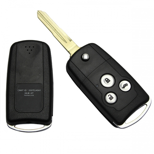 AS003068 flip Remote Key Shell 3 buttons for Honda