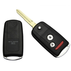 AS003076 flip Remote Key Shell 2+1 buttons for Acura