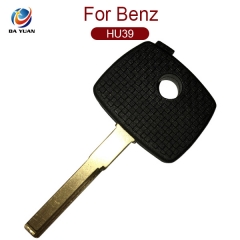 AS002029  New Transponder Key Shell Case Fob for Mercedes- Benz HU39