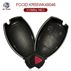 AK002012 Keyless remote entry for Mercedes KR55WK49046 3+1 Button 315Mhz