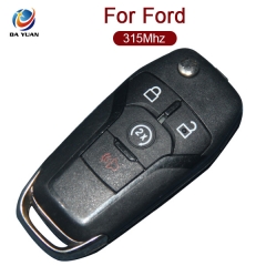 AK018071 for Ford Flip Remote key 3+1 Button 315MHz FL3T-15K601-CG