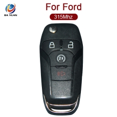 AK018071 for Ford Flip Remote key 3+1 Button 315MHz FL3T-15K601-CG