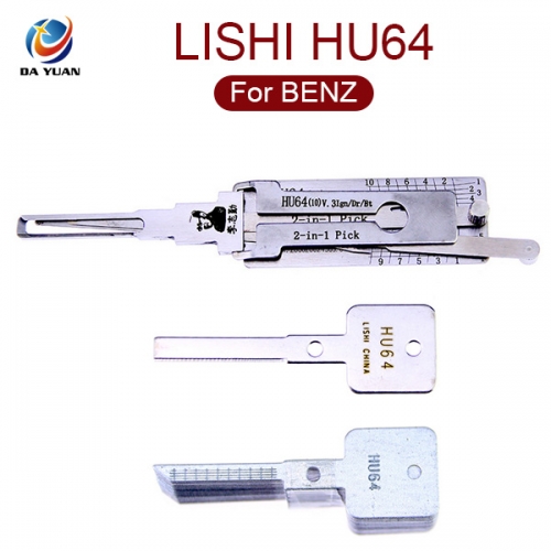 LS01013 LISHI HU64  V.3 2 in 1 Auto Pick and Decoder For BENZ