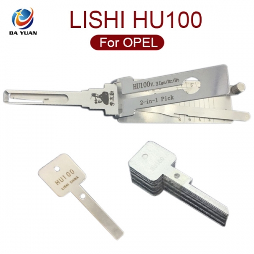 LS01032 LISHI HU100 V.3 Decoder Picks  2 IN 1 For New OPEL