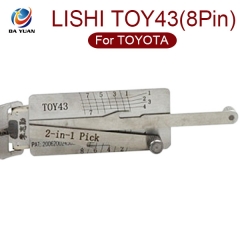 LS01009 LISHI TOY43 2 in 1 Auto Pick and Decoder (8Pin)