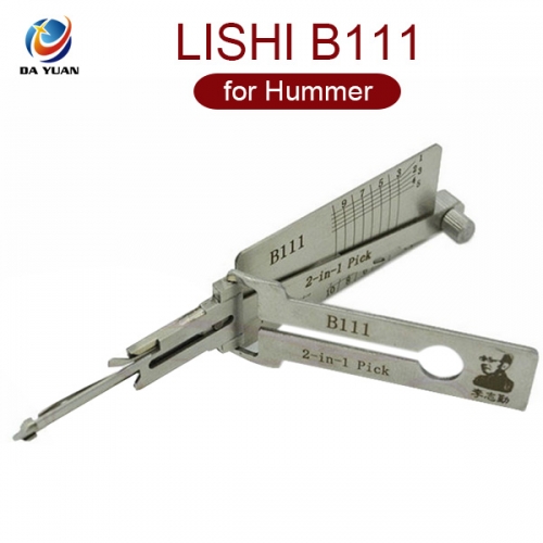 LS01058 LISHI B111 (GM37W) for Hummer 2 in 1 Auto Pick and Decoder