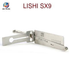 LS01084 Lishi  SX9 2 in 1 Lock Decoder Reader For Citroen Shenlong Fukang