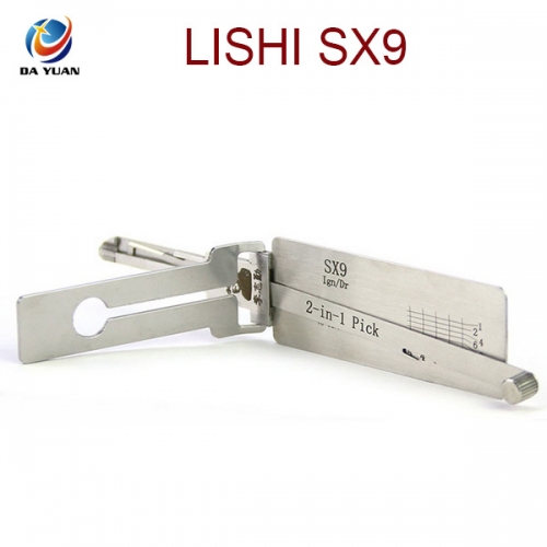 LS01084 Lishi  SX9 2 in 1 Lock Decoder Reader For Citroen Shenlong Fukang