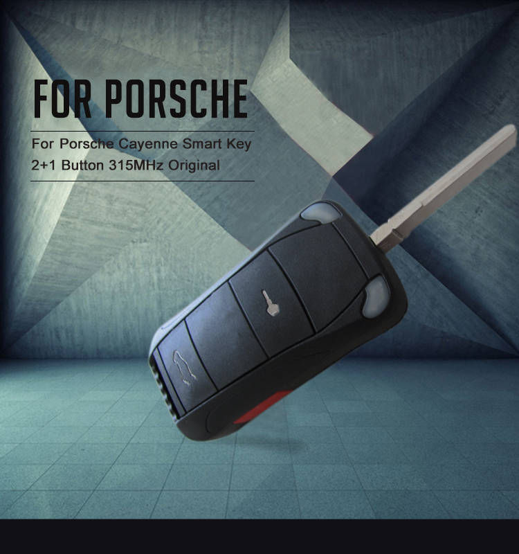 AK005004 for Porsche Cayenne Smart Key 2+1 Button 315MHz Original