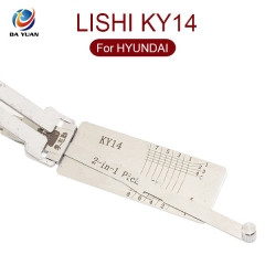 LS01087 LISHI KY14 2-in-1 Auto Pick and Decoder For HYUNDAI Locksmith Tools