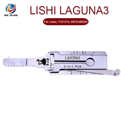 LS01101 Lishi LAGUNA3 picks opening car lock for Car the Lexus, TOYOTA, MITSUBISHI